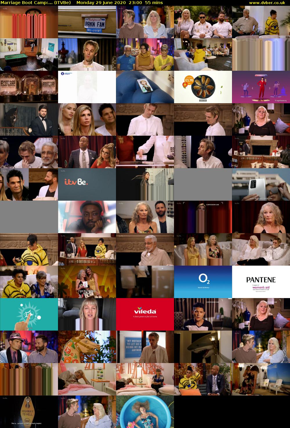 Marriage Boot Camp:... (ITVBe) Monday 29 June 2020 23:00 - 23:55