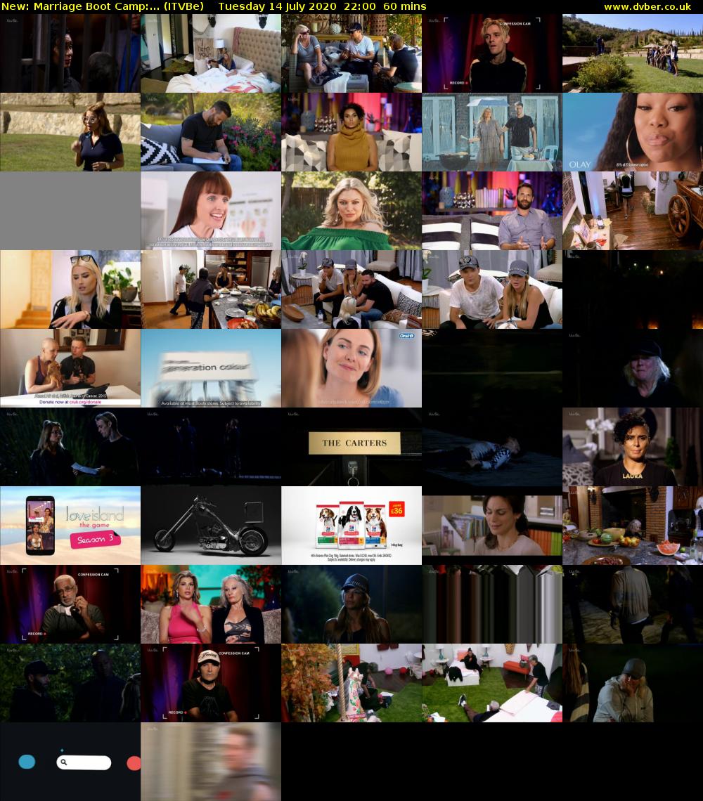 Marriage Boot Camp:... (ITVBe) Tuesday 14 July 2020 22:00 - 23:00