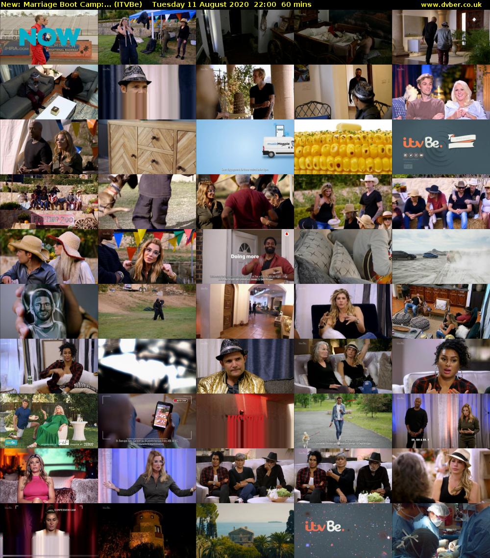 Marriage Boot Camp:... (ITVBe) Tuesday 11 August 2020 22:00 - 23:00