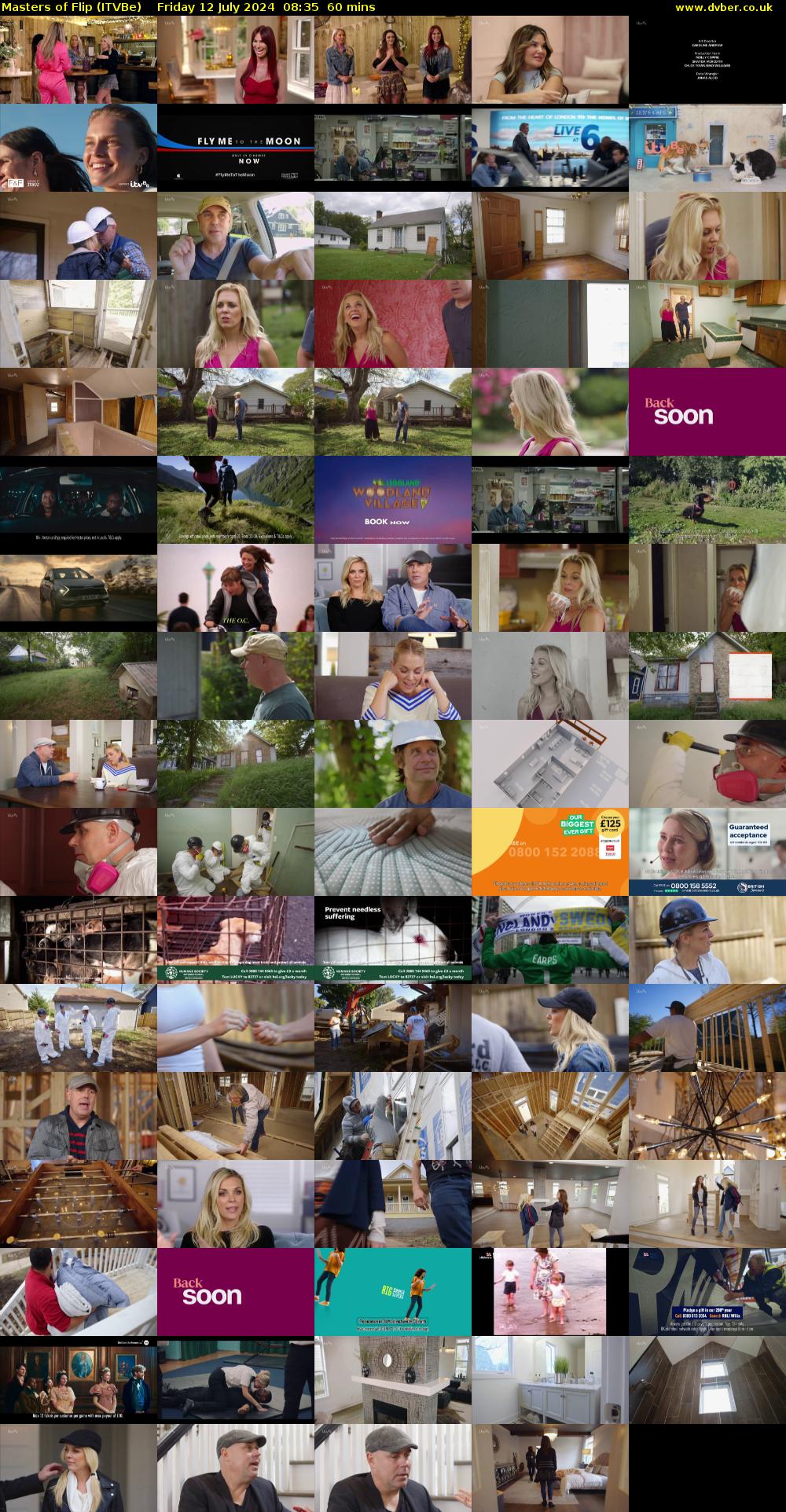 Masters of Flip (ITVBe) Friday 12 July 2024 08:35 - 09:35