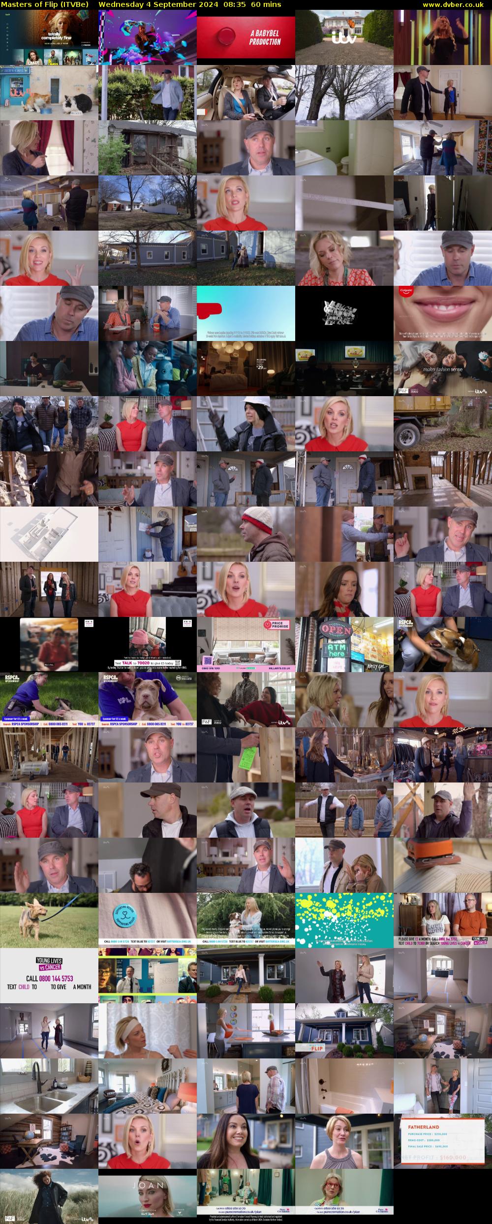 Masters of Flip (ITVBe) Wednesday 4 September 2024 08:35 - 09:35