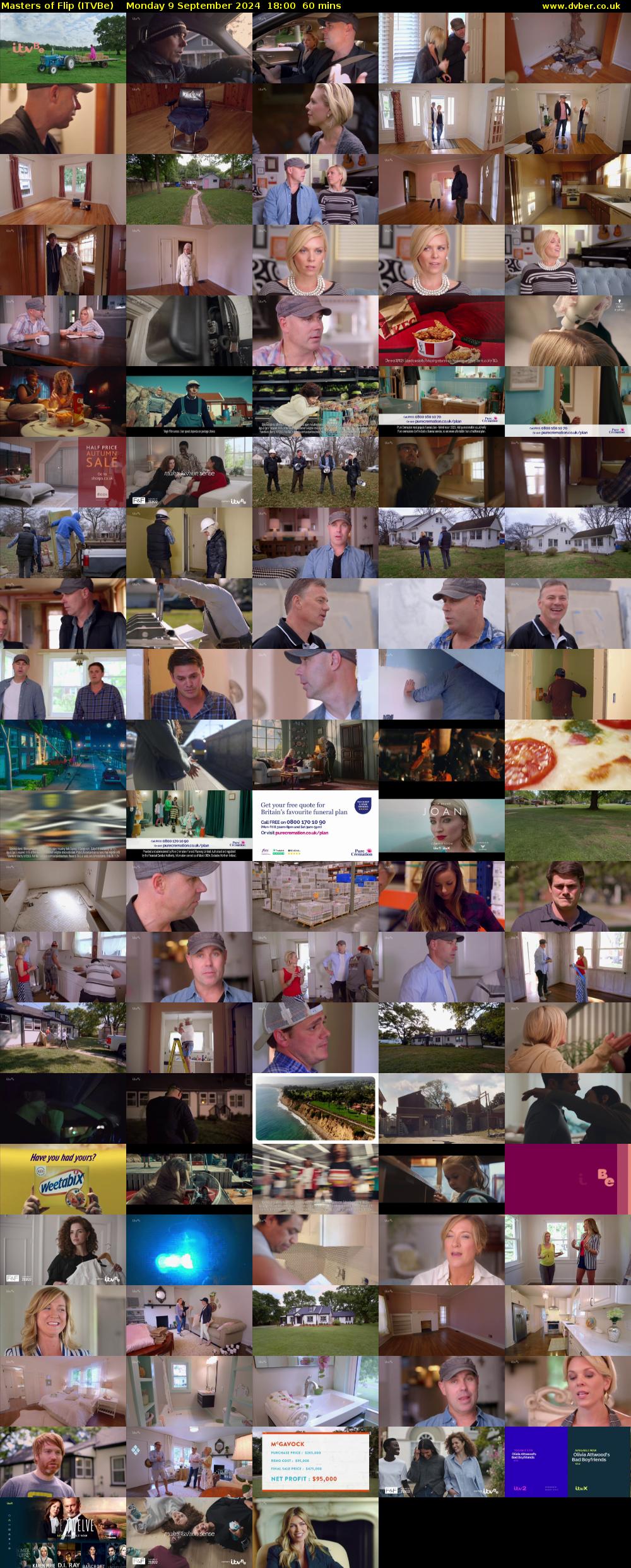 Masters of Flip (ITVBe) Monday 9 September 2024 18:00 - 19:00