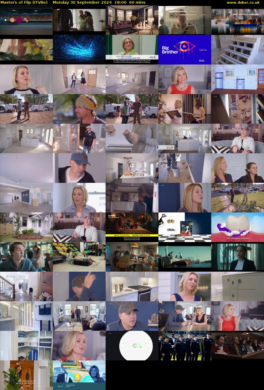 Masters of Flip (ITVBe) Monday 30 September 2024 18:00 - 19:00