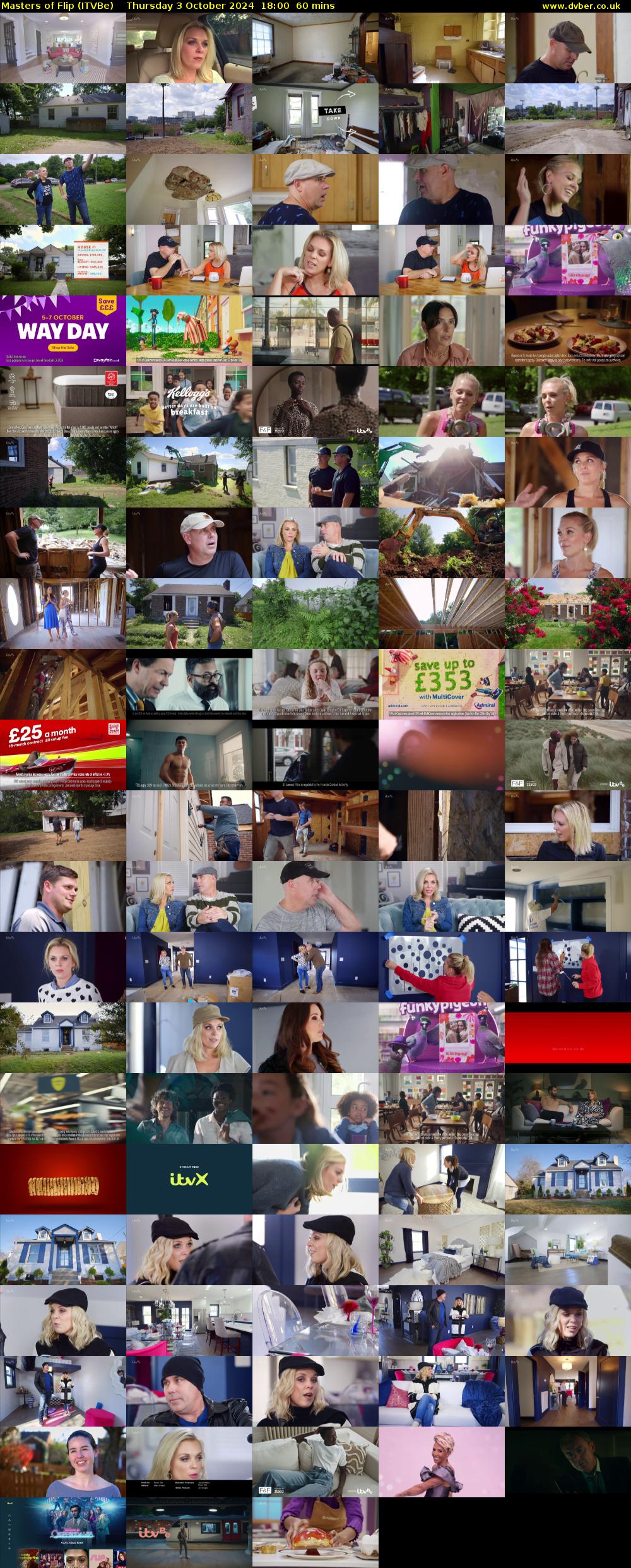 Masters of Flip (ITVBe) Thursday 3 October 2024 18:00 - 19:00