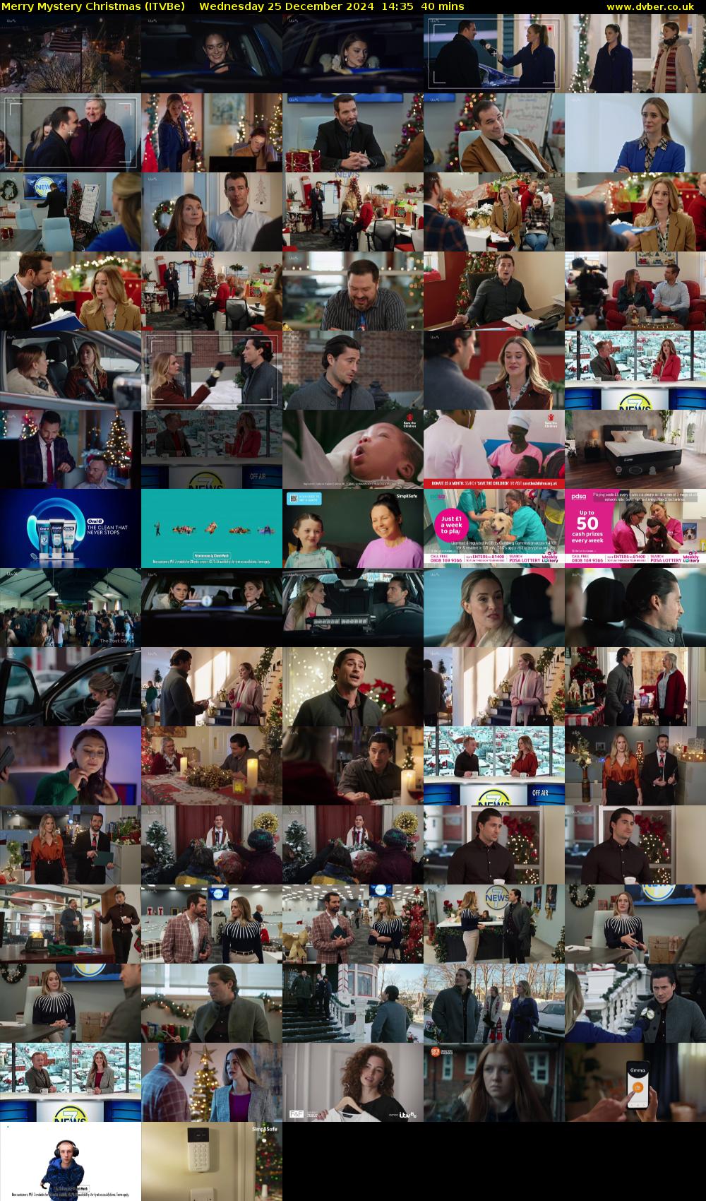 Merry Mystery Christmas (ITVBe) Wednesday 25 December 2024 14:35 - 15:15