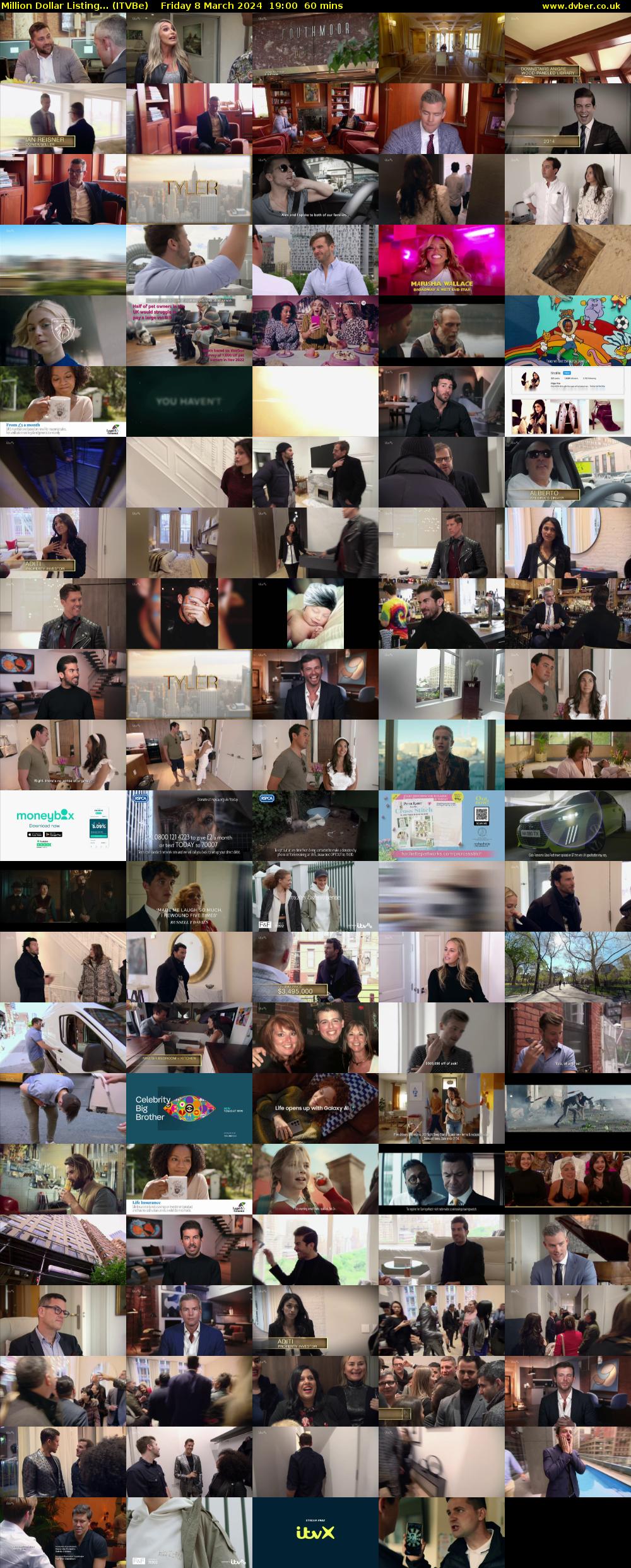 Million Dollar Listing... (ITVBe) Friday 8 March 2024 19:00 - 20:00