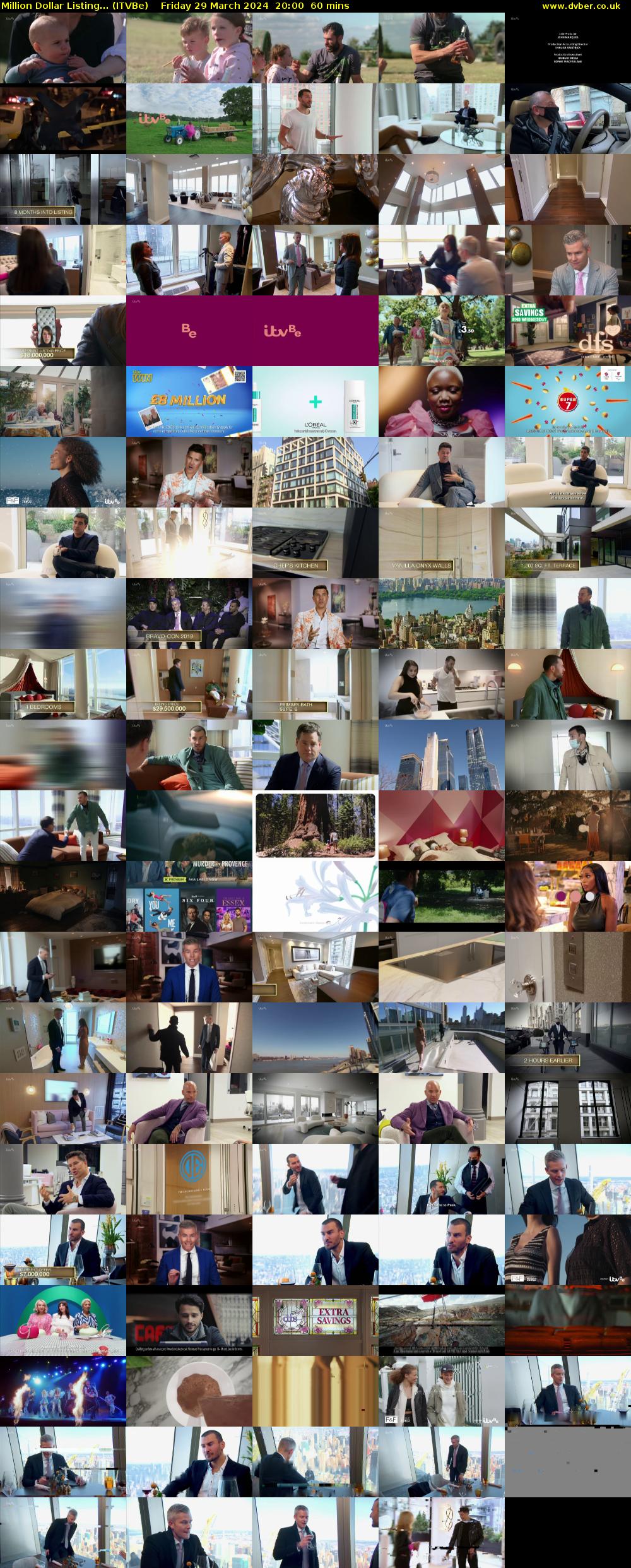 Million Dollar Listing... (ITVBe) Friday 29 March 2024 20:00 - 21:00