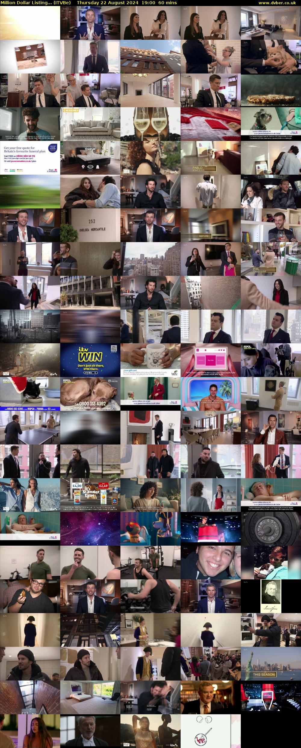 Million Dollar Listing... (ITVBe) Thursday 22 August 2024 19:00 - 20:00