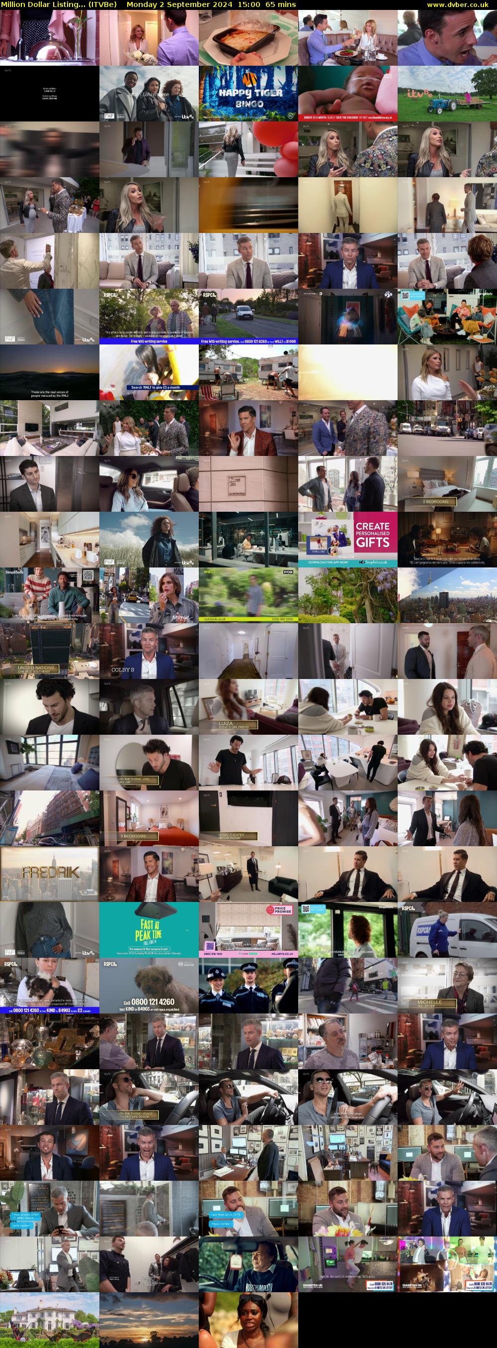 Million Dollar Listing... (ITVBe) Monday 2 September 2024 15:00 - 16:05