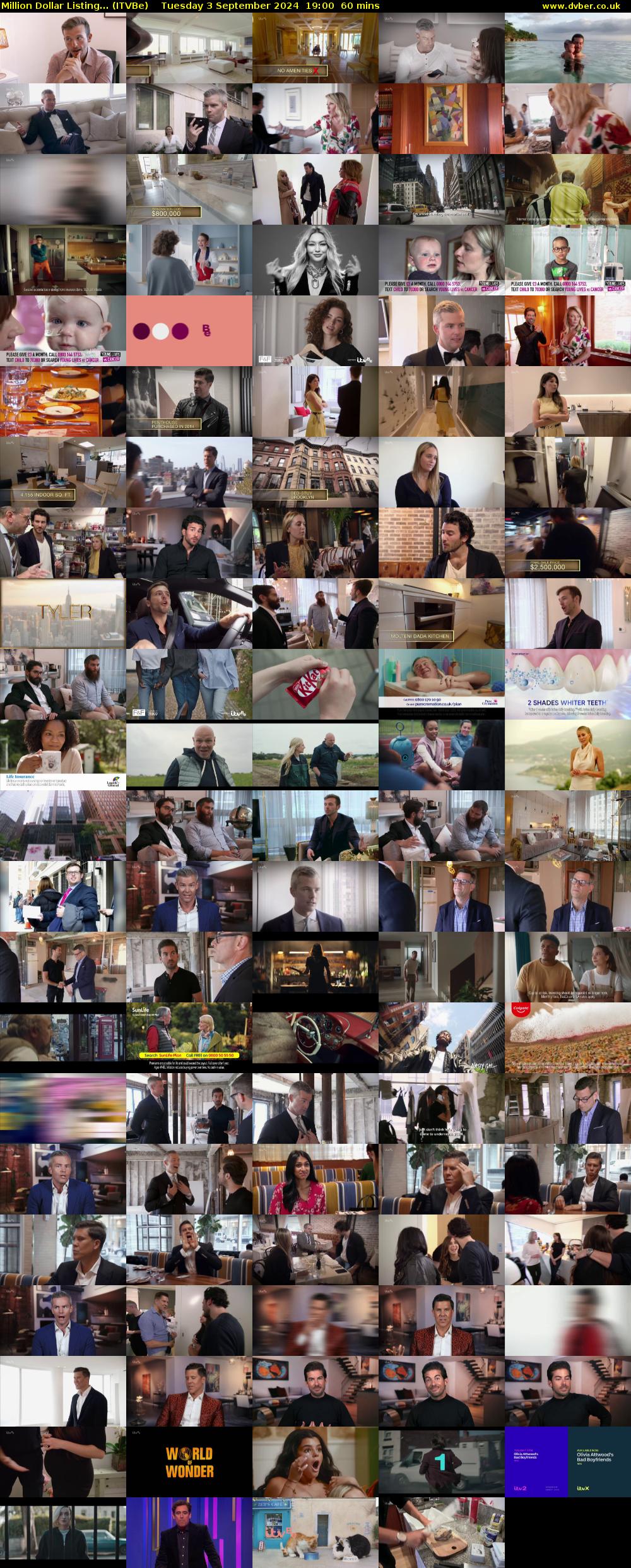 Million Dollar Listing... (ITVBe) Tuesday 3 September 2024 19:00 - 20:00