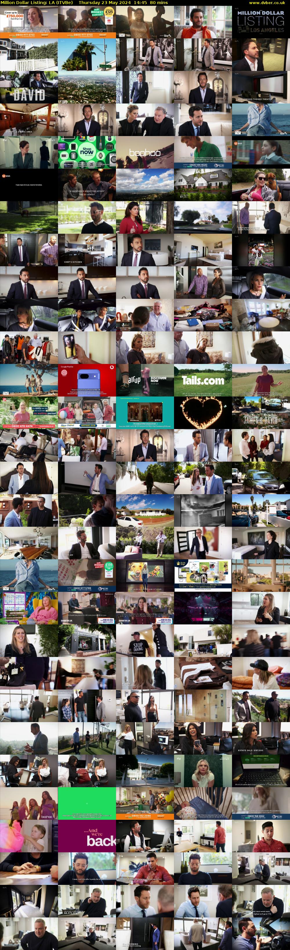 Million Dollar Listing: LA (ITVBe) Thursday 23 May 2024 14:45 - 16:05