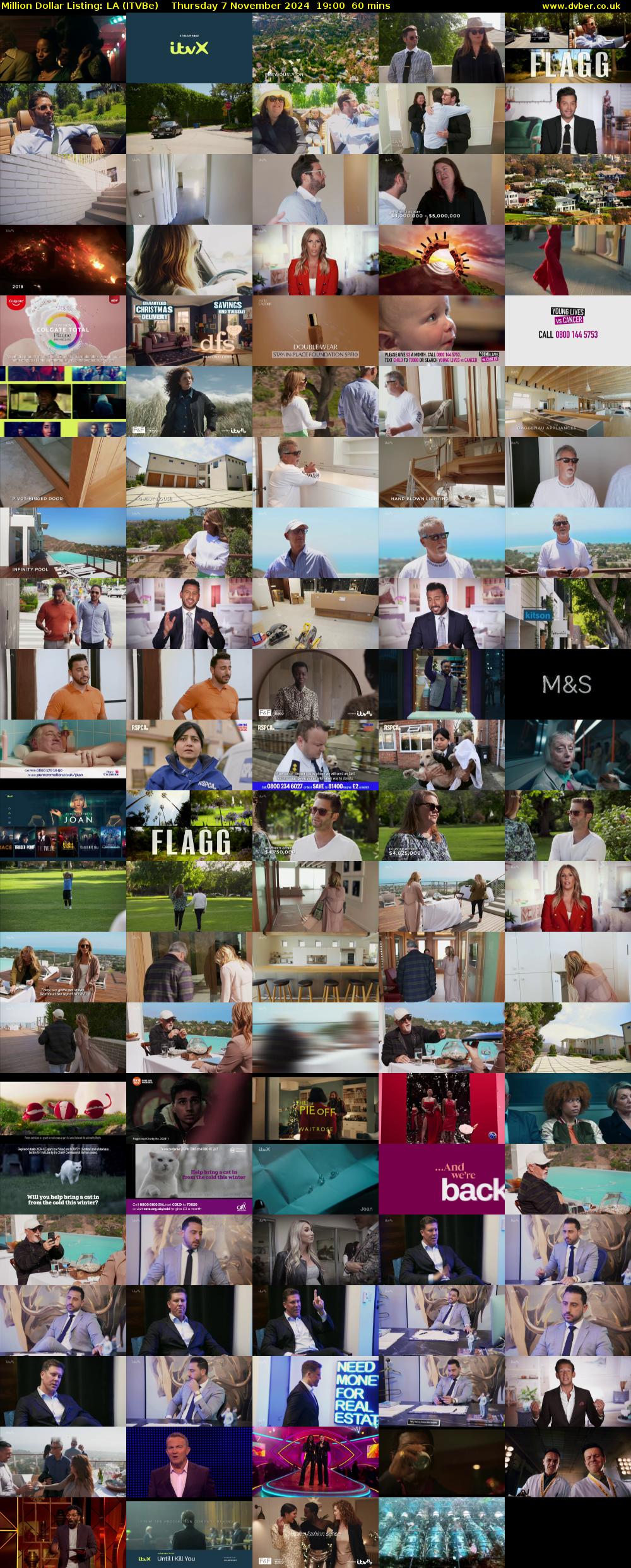 Million Dollar Listing: LA (ITVBe) Thursday 7 November 2024 19:00 - 20:00