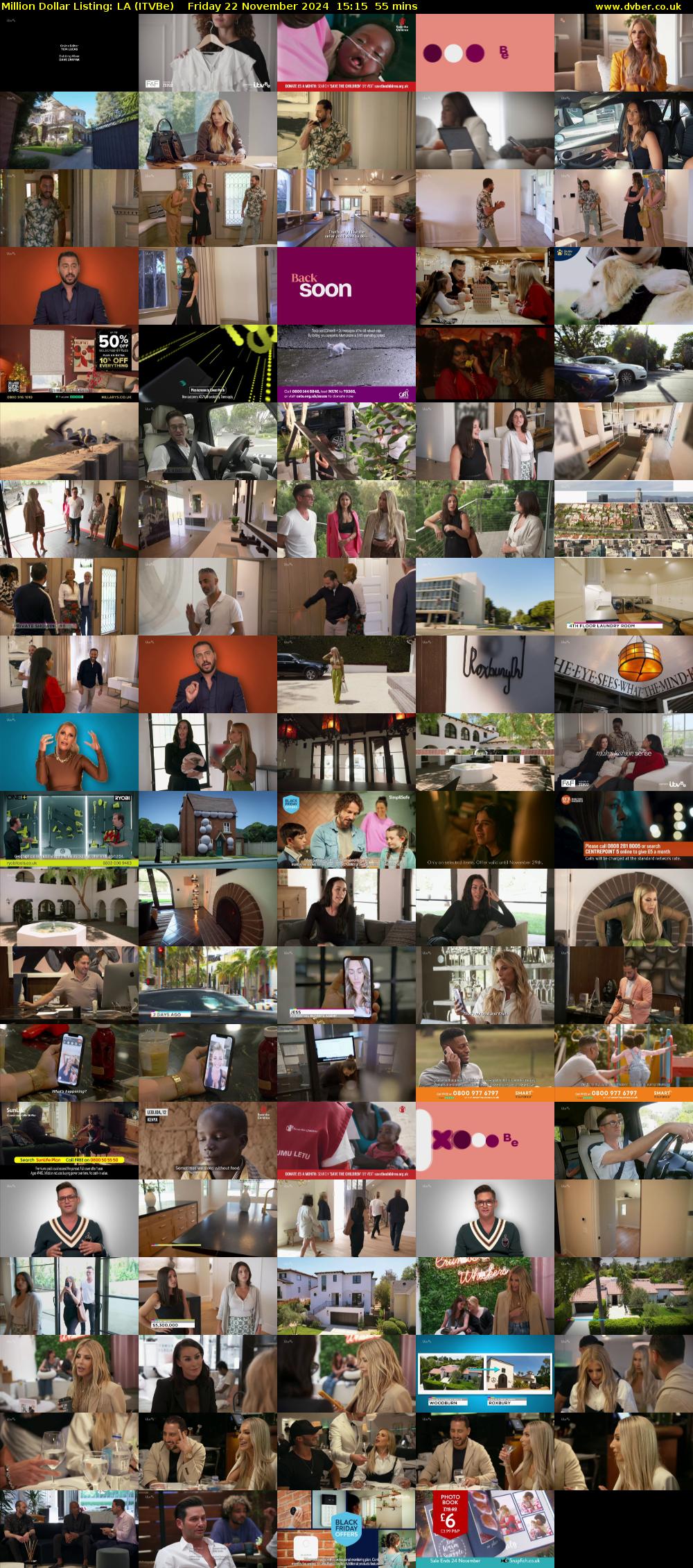 Million Dollar Listing: LA (ITVBe) Friday 22 November 2024 15:15 - 16:10