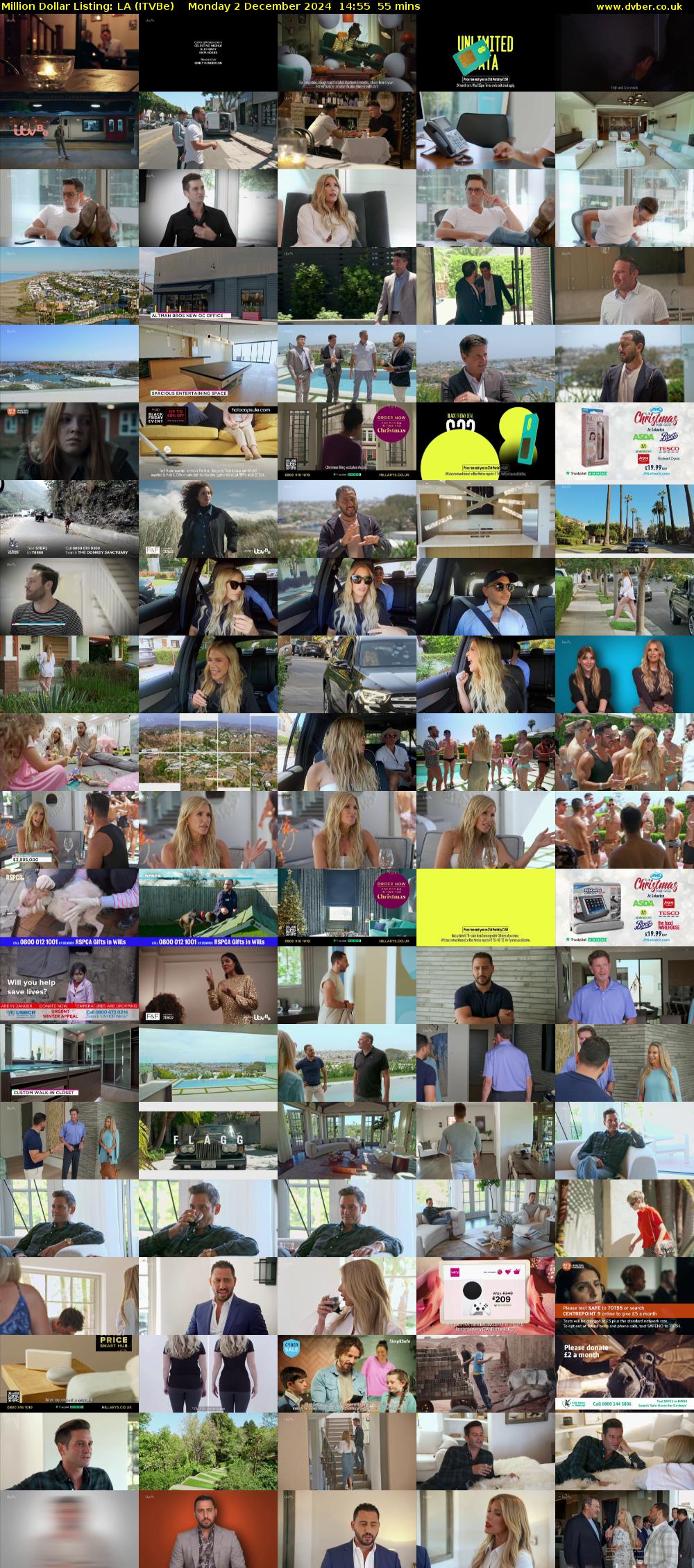 Million Dollar Listing: LA (ITVBe) Monday 2 December 2024 14:55 - 15:50