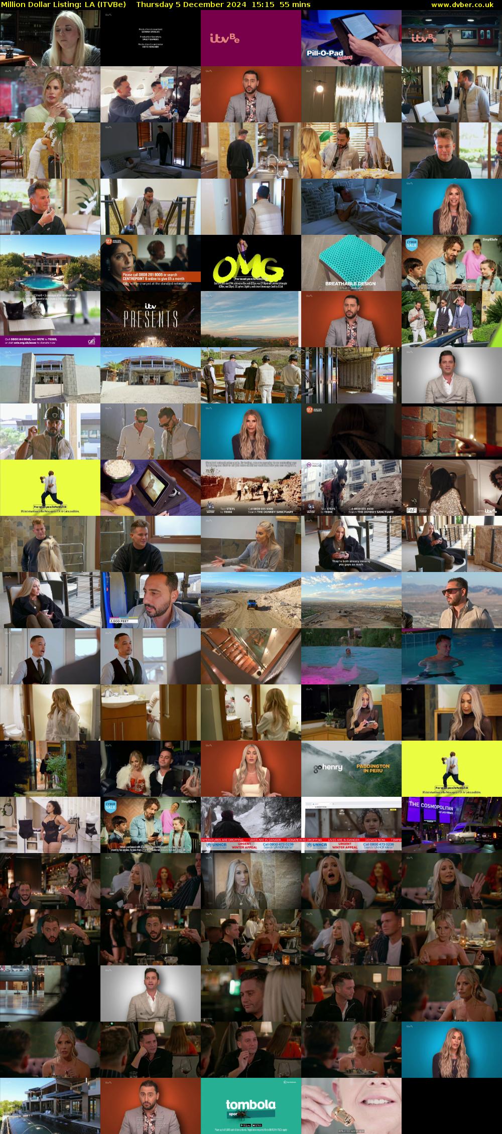 Million Dollar Listing: LA (ITVBe) Thursday 5 December 2024 15:15 - 16:10