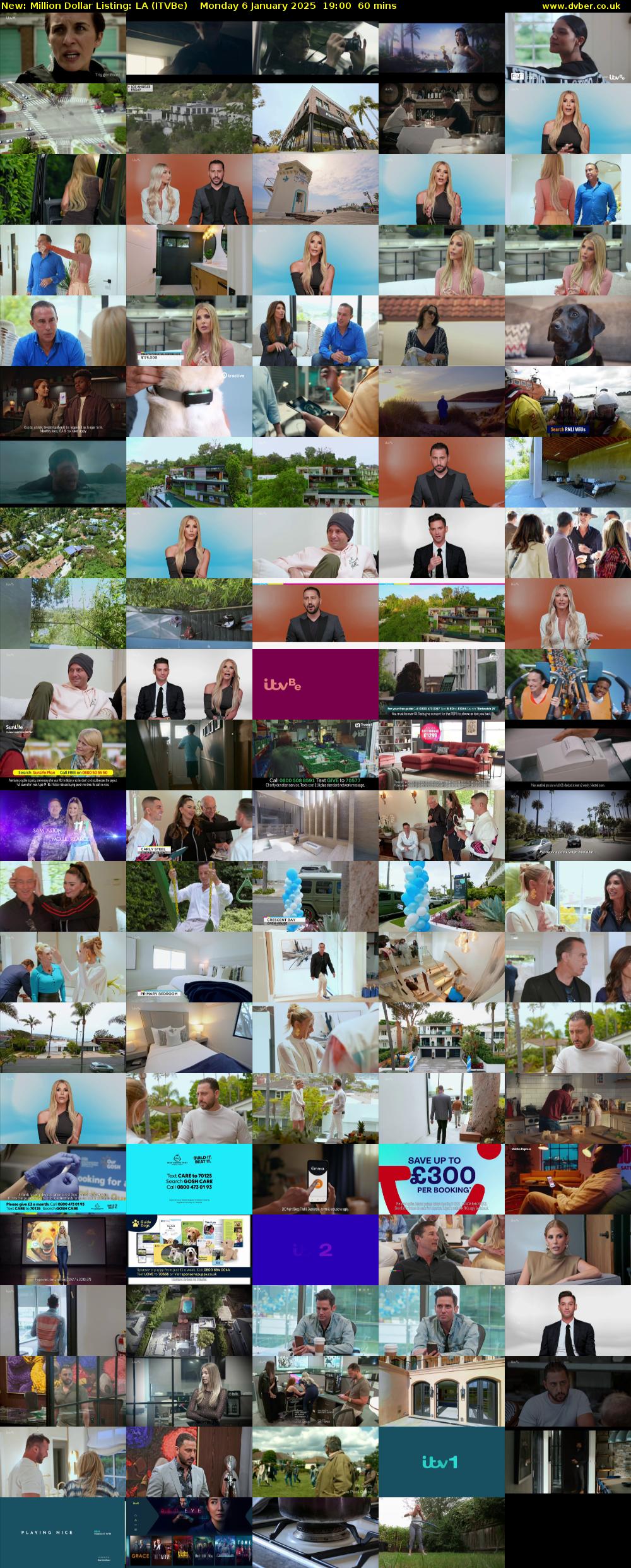 Million Dollar Listing: LA (ITVBe) Monday 6 January 2025 19:00 - 20:00
