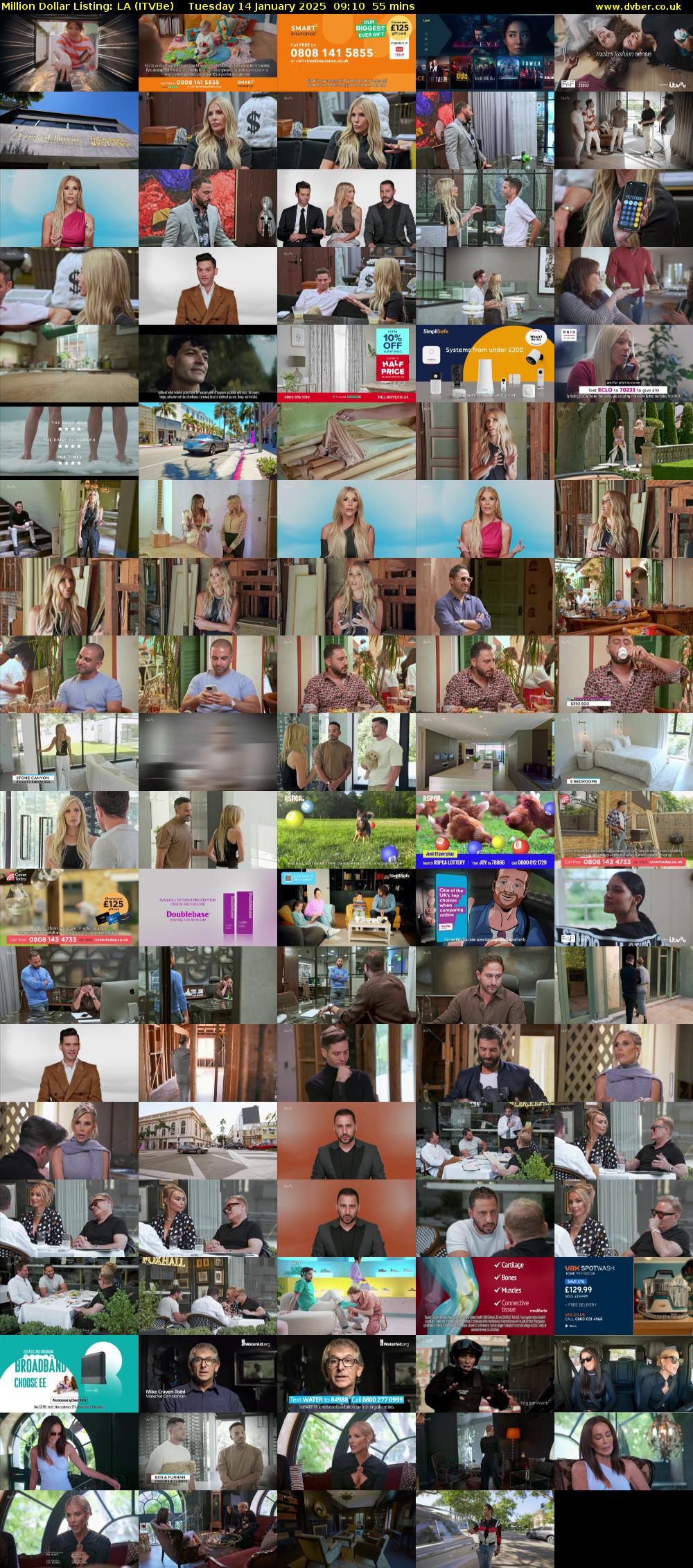 Million Dollar Listing: LA (ITVBe) Tuesday 14 January 2025 09:10 - 10:05