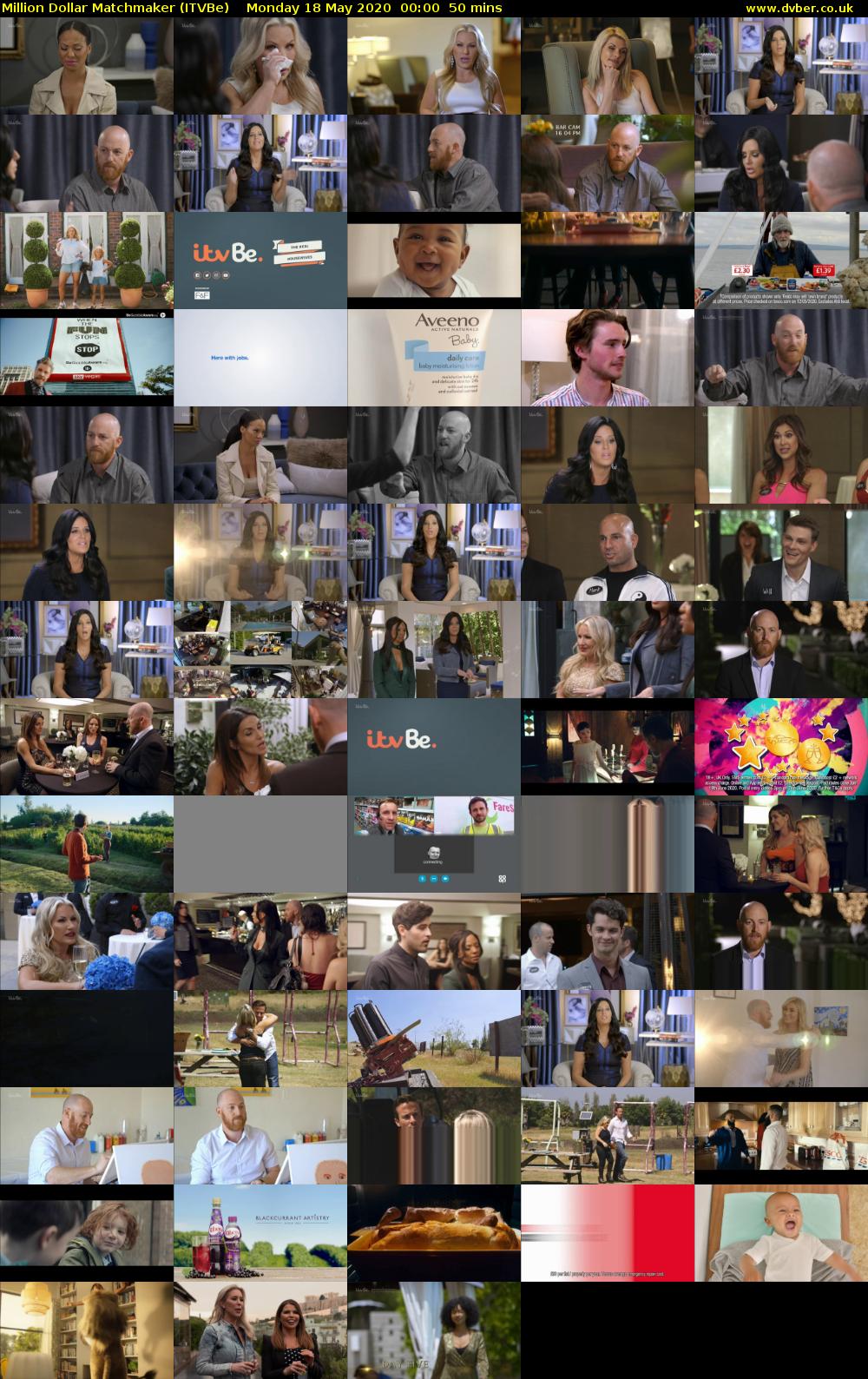 Million Dollar Matchmaker (ITVBe) Monday 18 May 2020 00:00 - 00:50