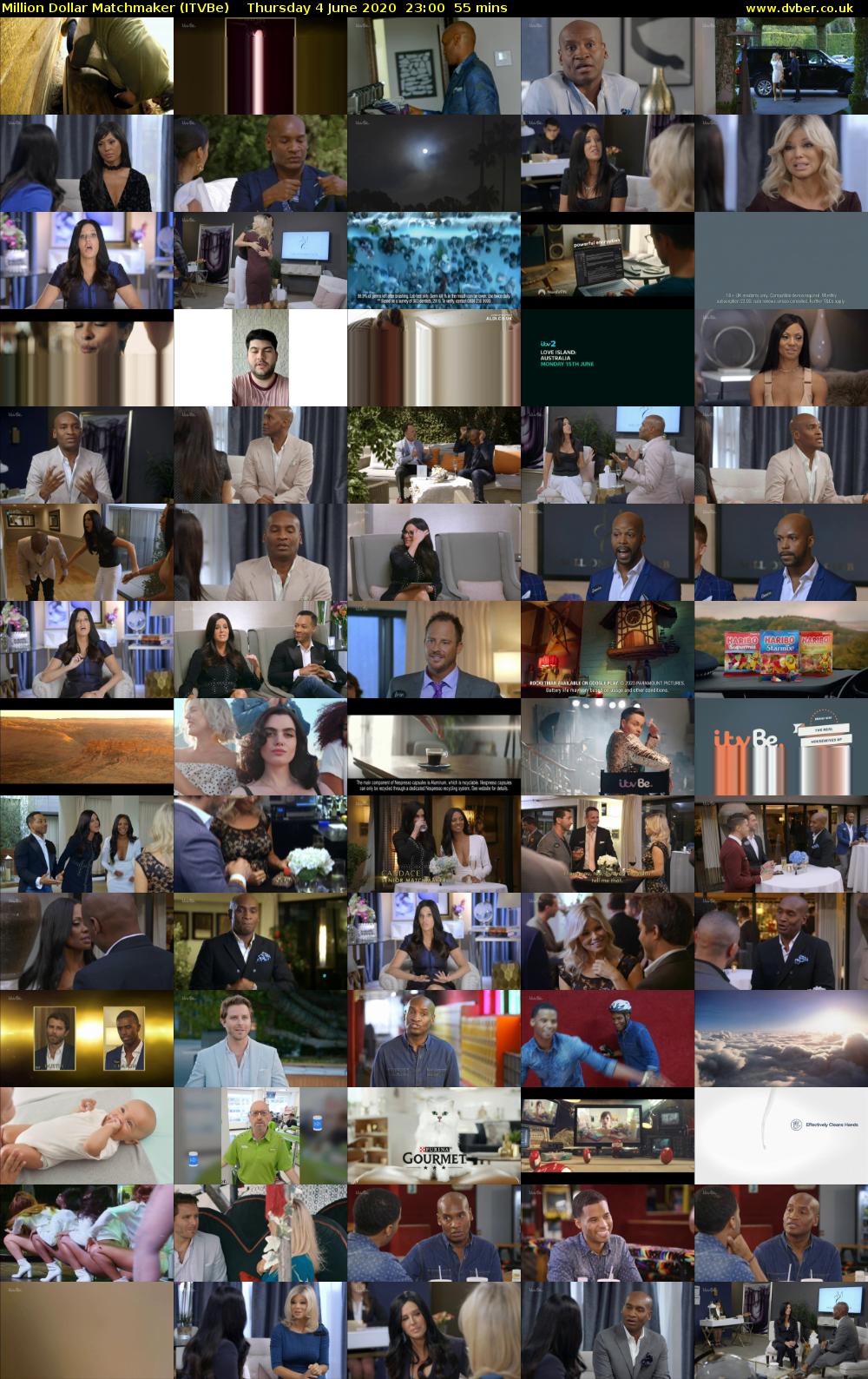Million Dollar Matchmaker (ITVBe) Thursday 4 June 2020 23:00 - 23:55