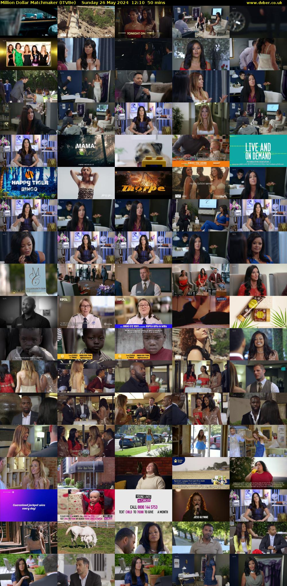 Million Dollar Matchmaker (ITVBe) Sunday 26 May 2024 12:10 - 13:00