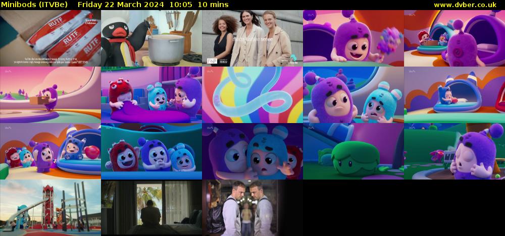 Minibods (ITVBe) Friday 22 March 2024 10:05 - 10:15