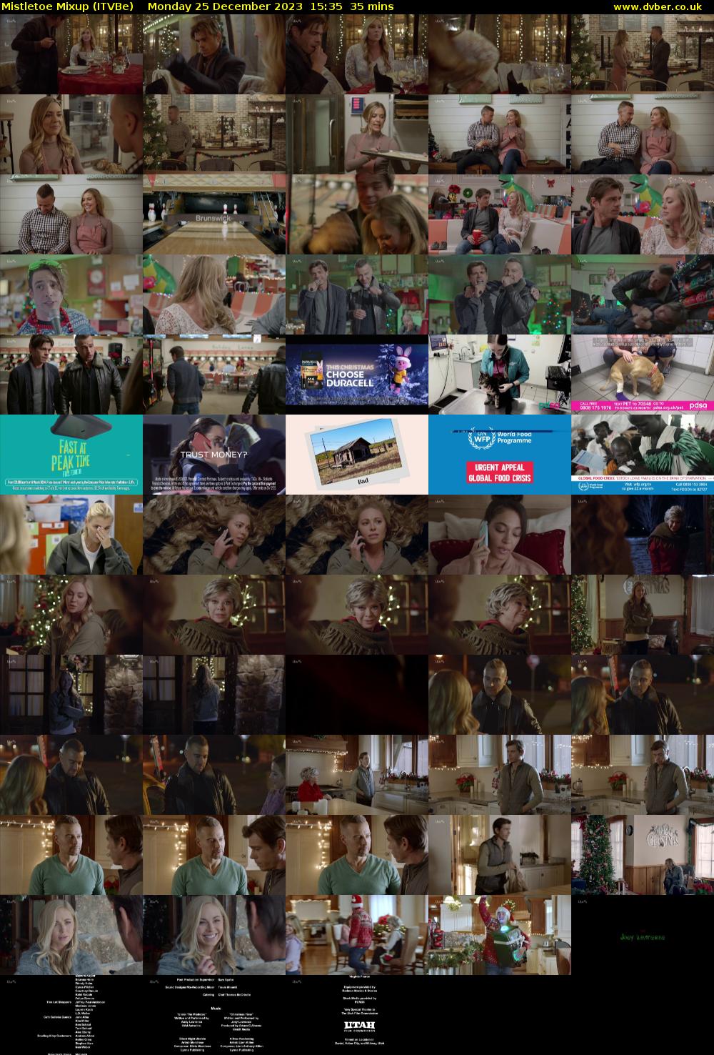 Mistletoe Mixup (ITVBe) Monday 25 December 2023 15:35 - 16:10