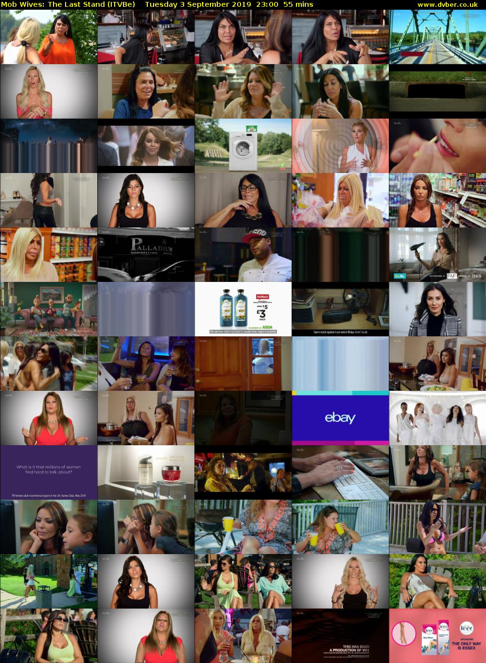 Mob Wives: The Last Stand (ITVBe) Tuesday 3 September 2019 23:00 - 23:55