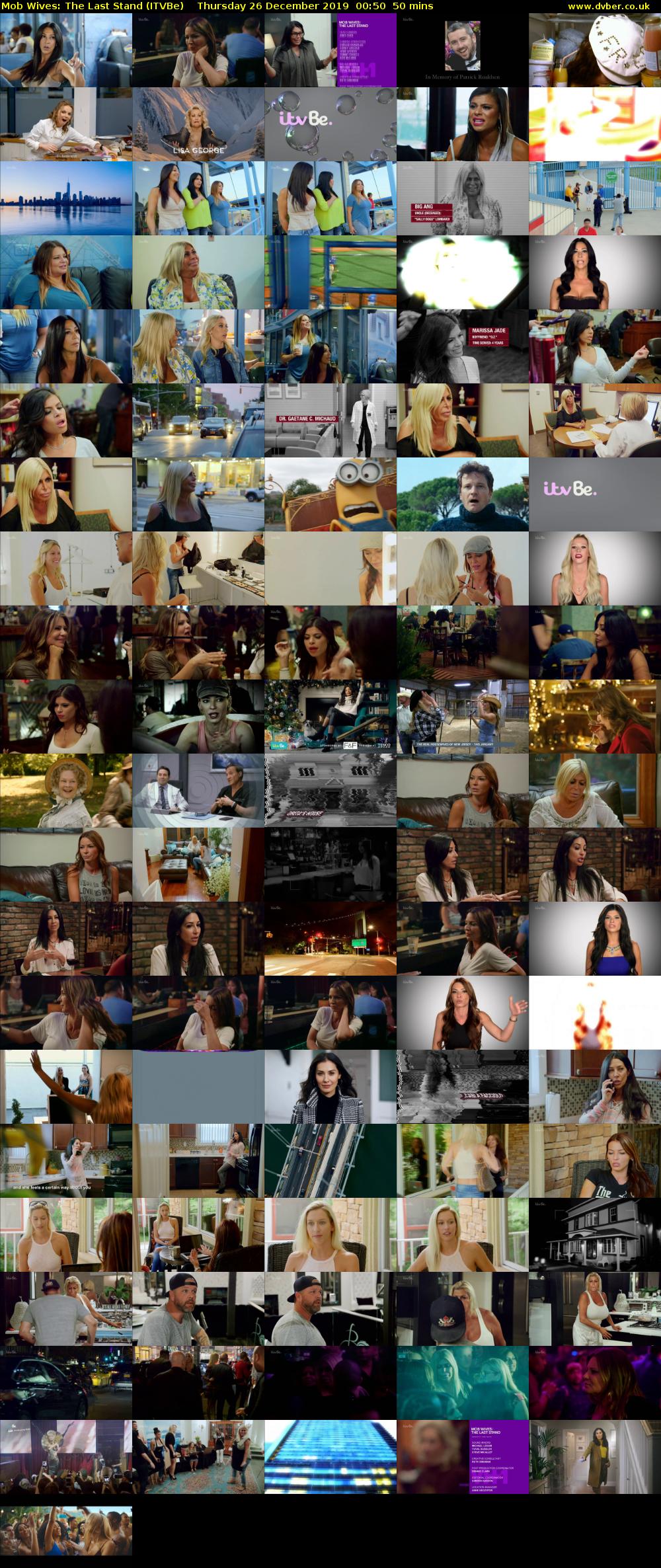 Mob Wives: The Last Stand (ITVBe) Thursday 26 December 2019 00:50 - 01:40