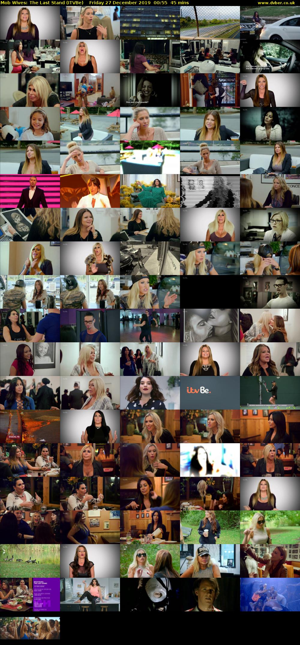 Mob Wives: The Last Stand (ITVBe) Friday 27 December 2019 00:55 - 01:40