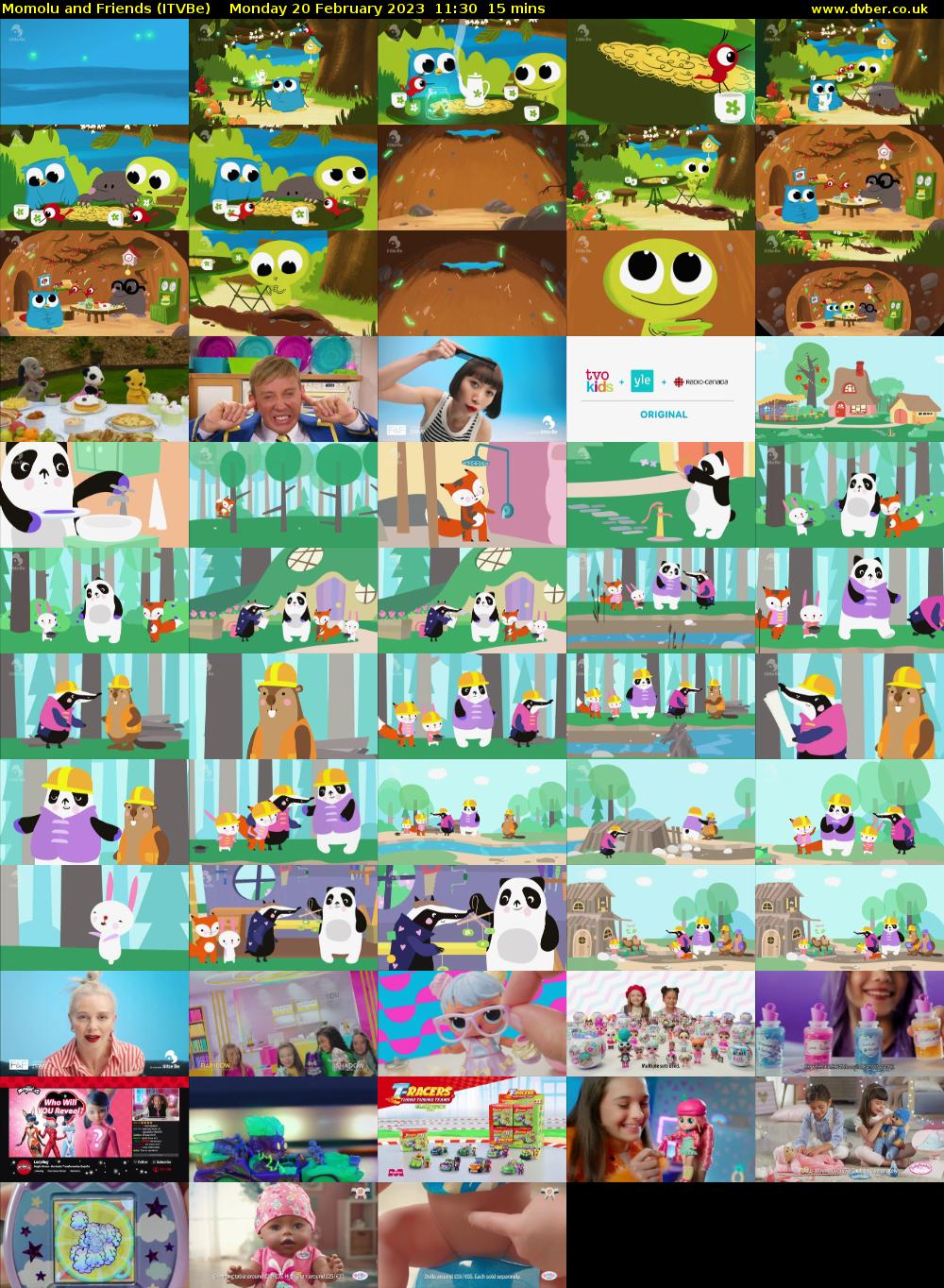 Momolu and Friends (ITVBe) Monday 20 February 2023 11:30 - 11:45
