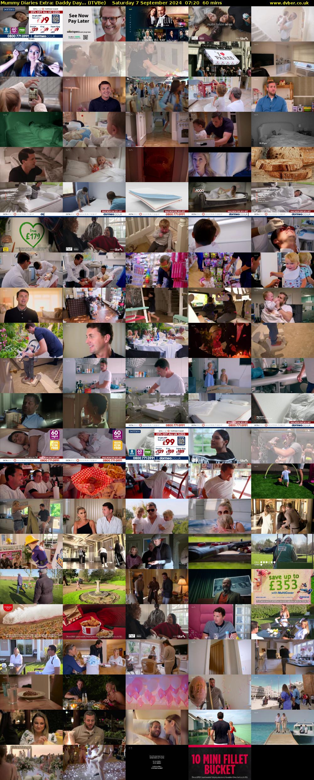 Mummy Diaries Extra: Daddy Day... (ITVBe) Saturday 7 September 2024 07:20 - 08:20