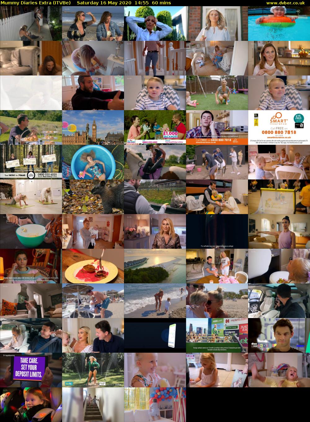 Mummy Diaries Extra (ITVBe) Saturday 16 May 2020 14:55 - 15:55