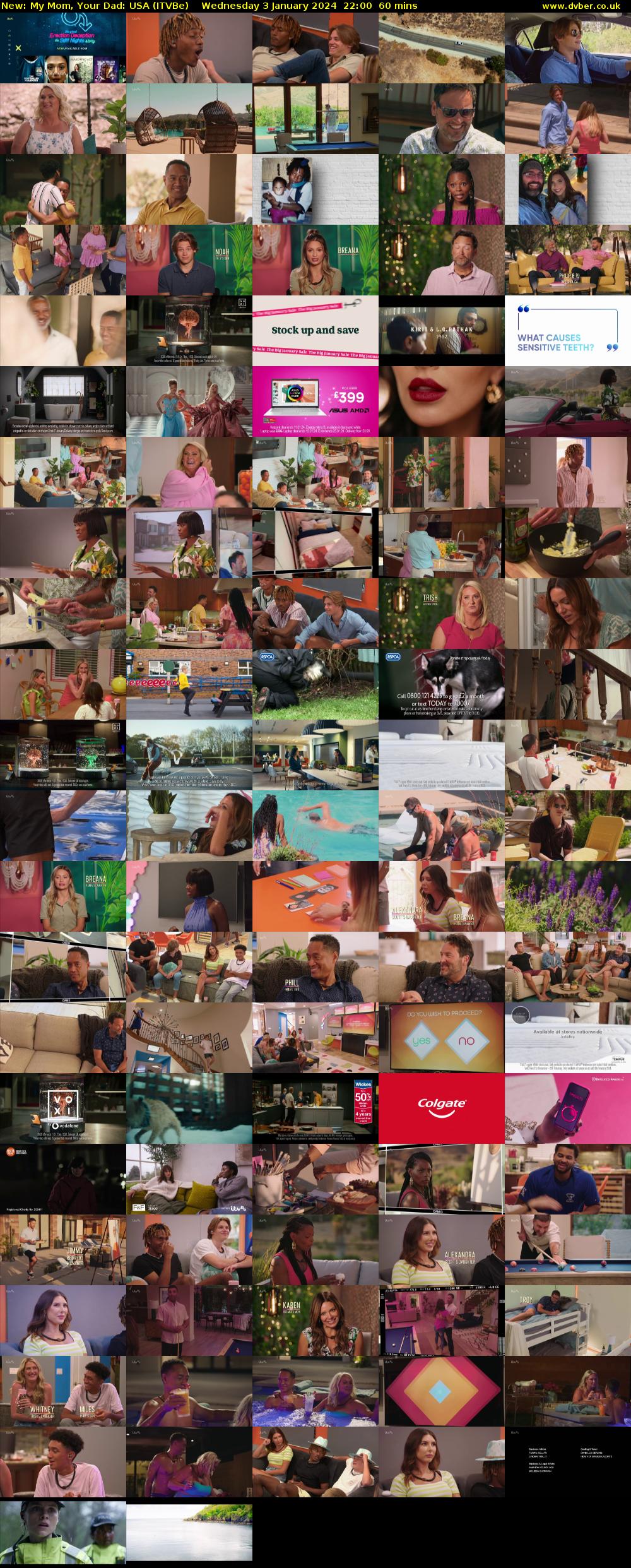 My Mom, Your Dad: USA (ITVBe) Wednesday 3 January 2024 22:00 - 23:00