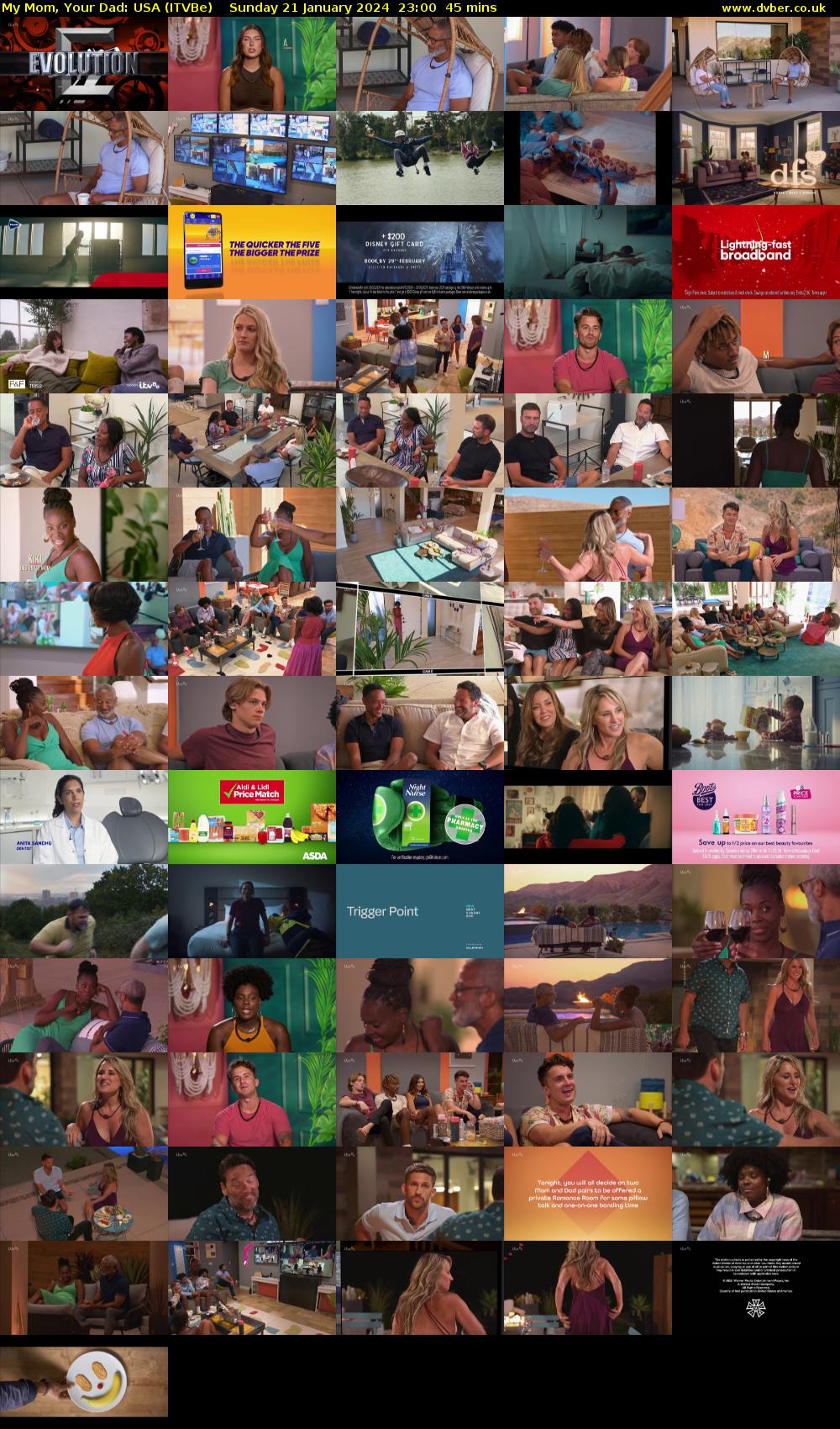 My Mom, Your Dad: USA (ITVBe) Sunday 21 January 2024 23:00 - 23:45