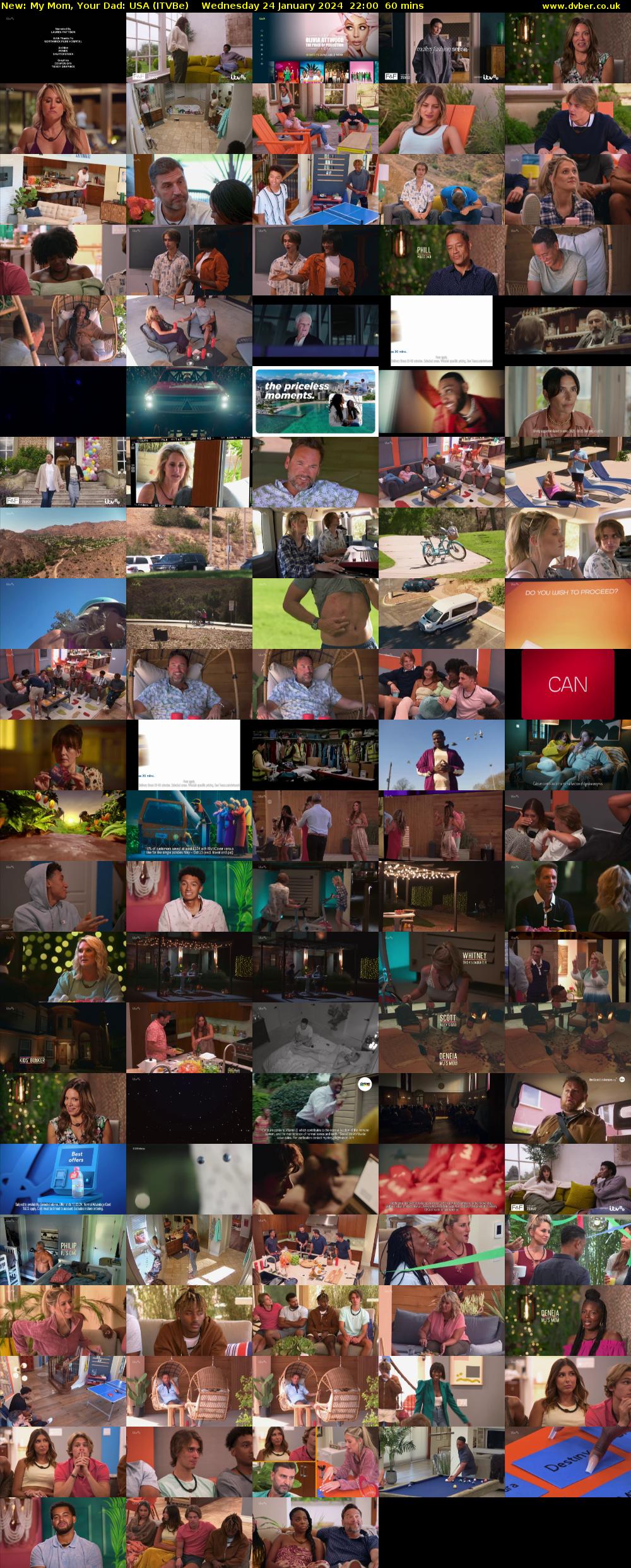 My Mom, Your Dad: USA (ITVBe) Wednesday 24 January 2024 22:00 - 23:00