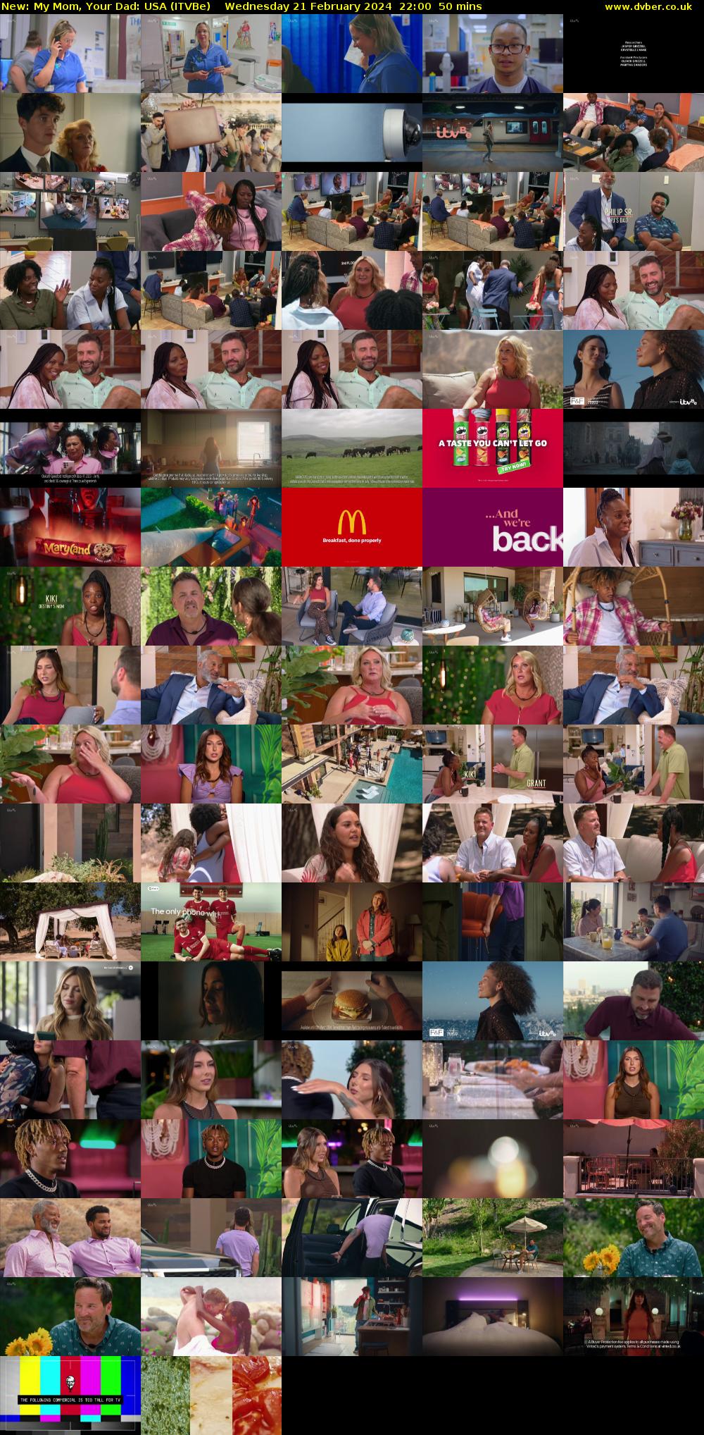 My Mom, Your Dad: USA (ITVBe) Wednesday 21 February 2024 22:00 - 22:50