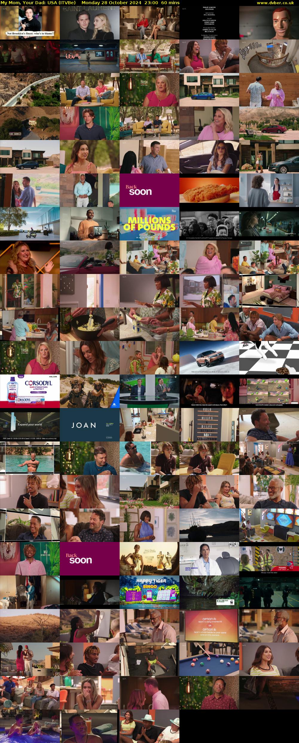 My Mom, Your Dad: USA (ITVBe) Monday 28 October 2024 23:00 - 00:00