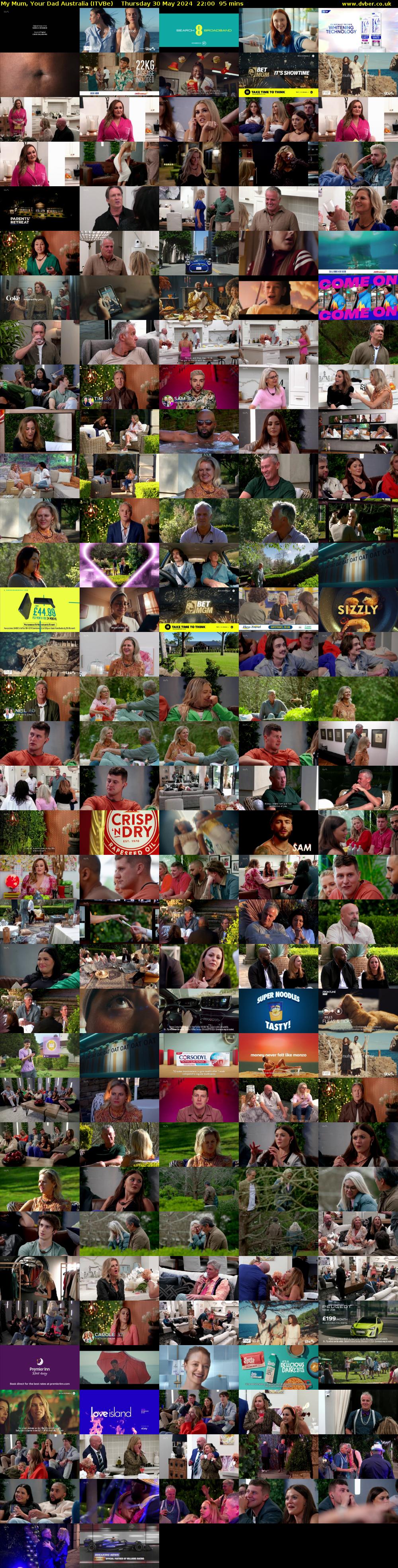 My Mum, Your Dad Australia (ITVBe) Thursday 30 May 2024 22:00 - 23:35