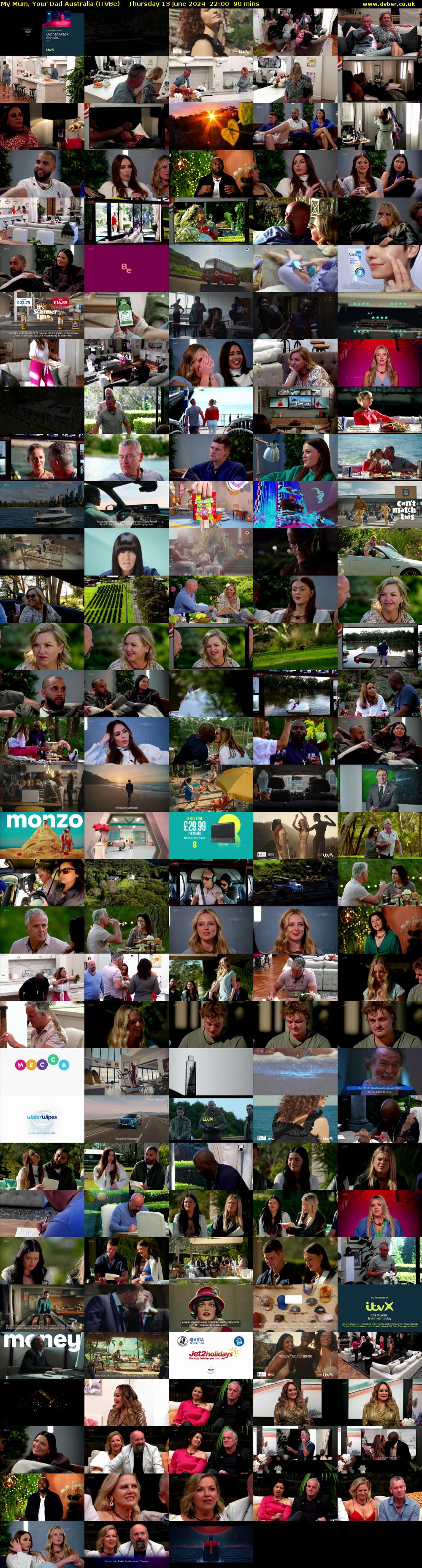 My Mum, Your Dad Australia (ITVBe) Thursday 13 June 2024 22:00 - 23:30