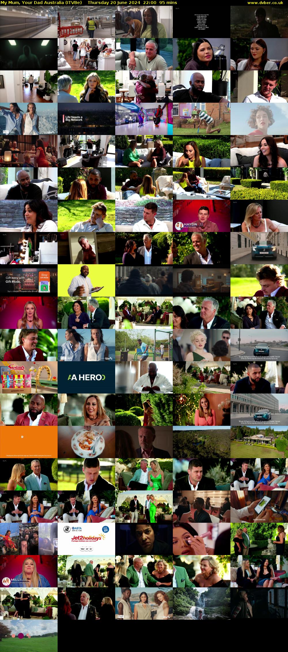 My Mum, Your Dad Australia (ITVBe) Thursday 20 June 2024 22:00 - 23:35