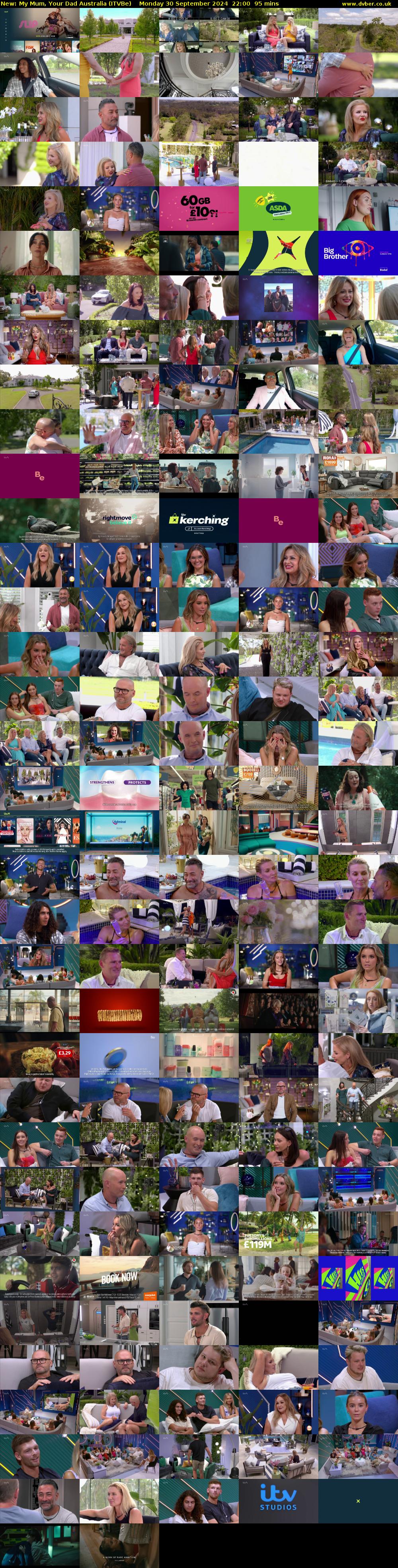My Mum, Your Dad Australia (ITVBe) Monday 30 September 2024 22:00 - 23:35