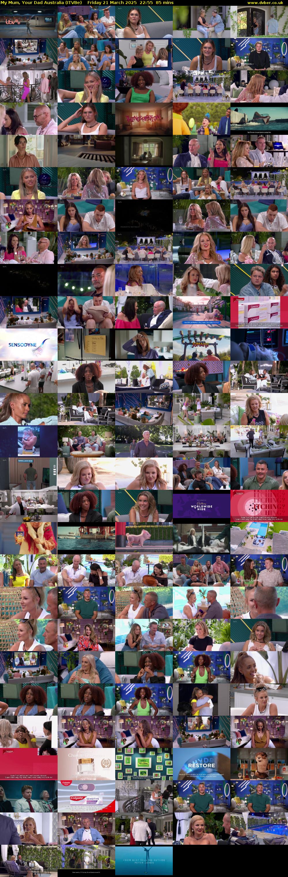 My Mum, Your Dad Australia (ITVBe) Friday 21 March 2025 22:55 - 00:20