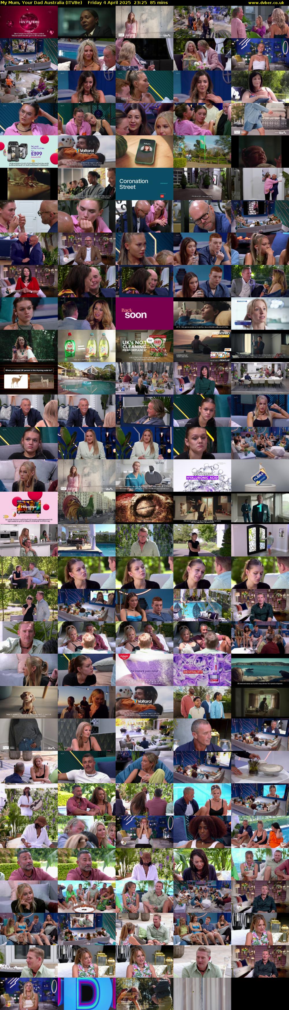 My Mum, Your Dad Australia (ITVBe) Friday 4 April 2025 23:25 - 00:50