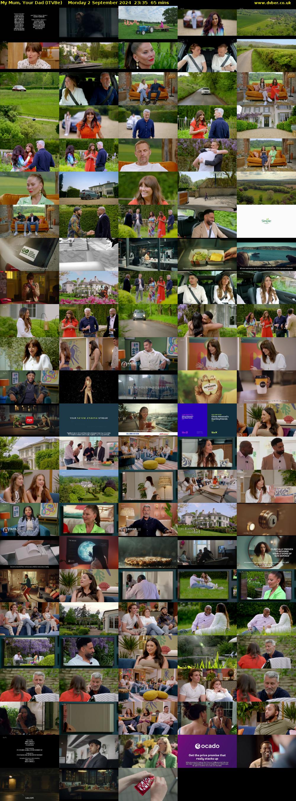 My Mum, Your Dad (ITVBe) Monday 2 September 2024 23:35 - 00:40