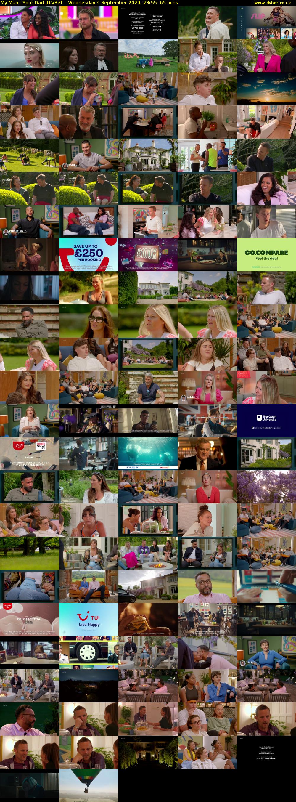 My Mum, Your Dad (ITVBe) Wednesday 4 September 2024 23:55 - 01:00