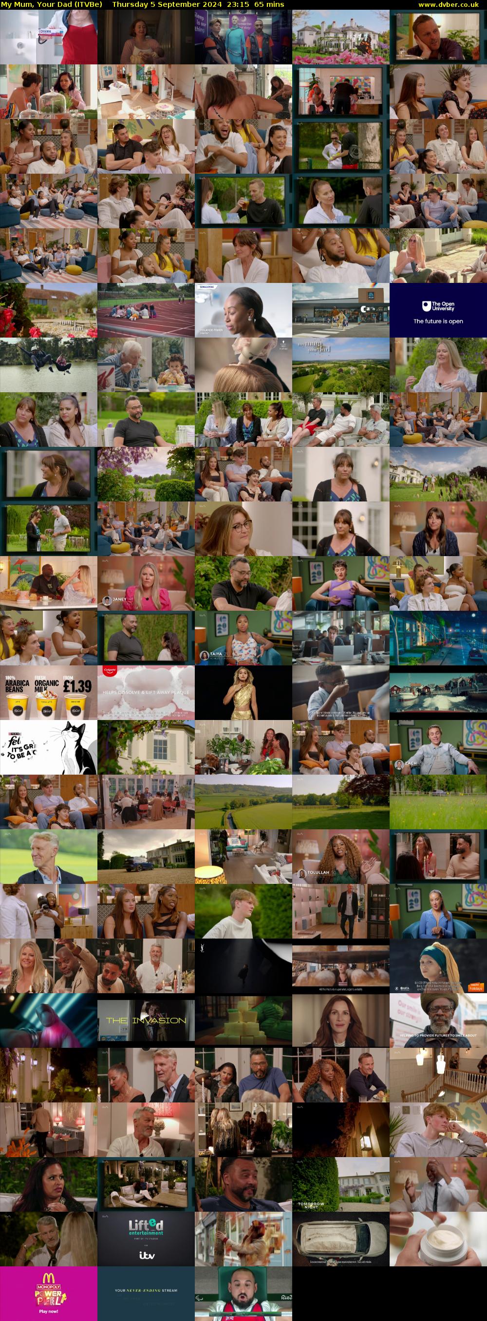 My Mum, Your Dad (ITVBe) Thursday 5 September 2024 23:15 - 00:20