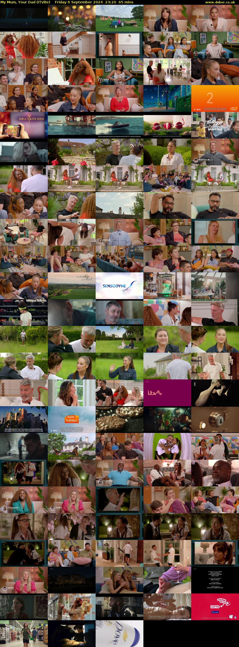 My Mum, Your Dad (ITVBe) Friday 6 September 2024 23:20 - 00:25