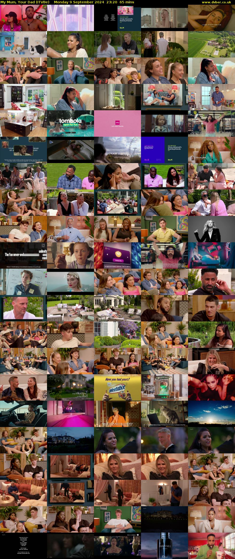 My Mum, Your Dad (ITVBe) Monday 9 September 2024 23:20 - 00:25