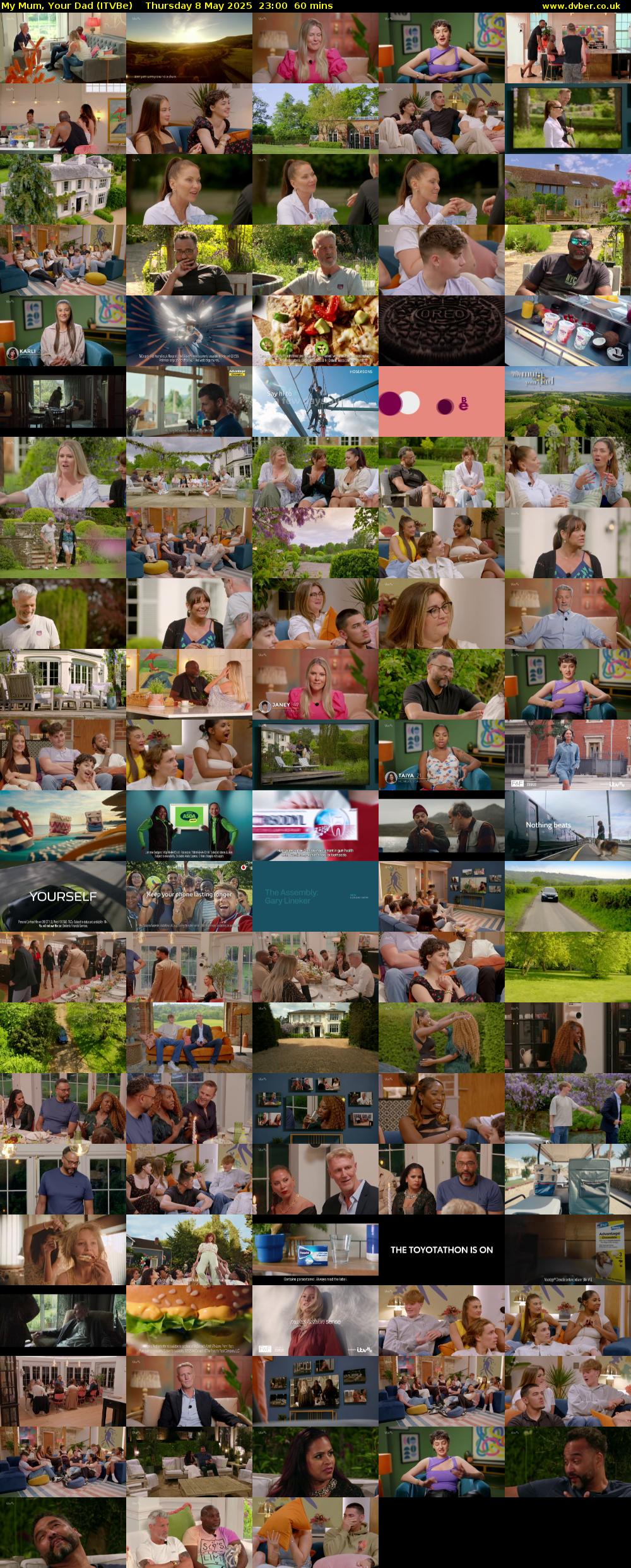 My Mum, Your Dad (ITVBe) Thursday 8 May 2025 23:00 - 00:00