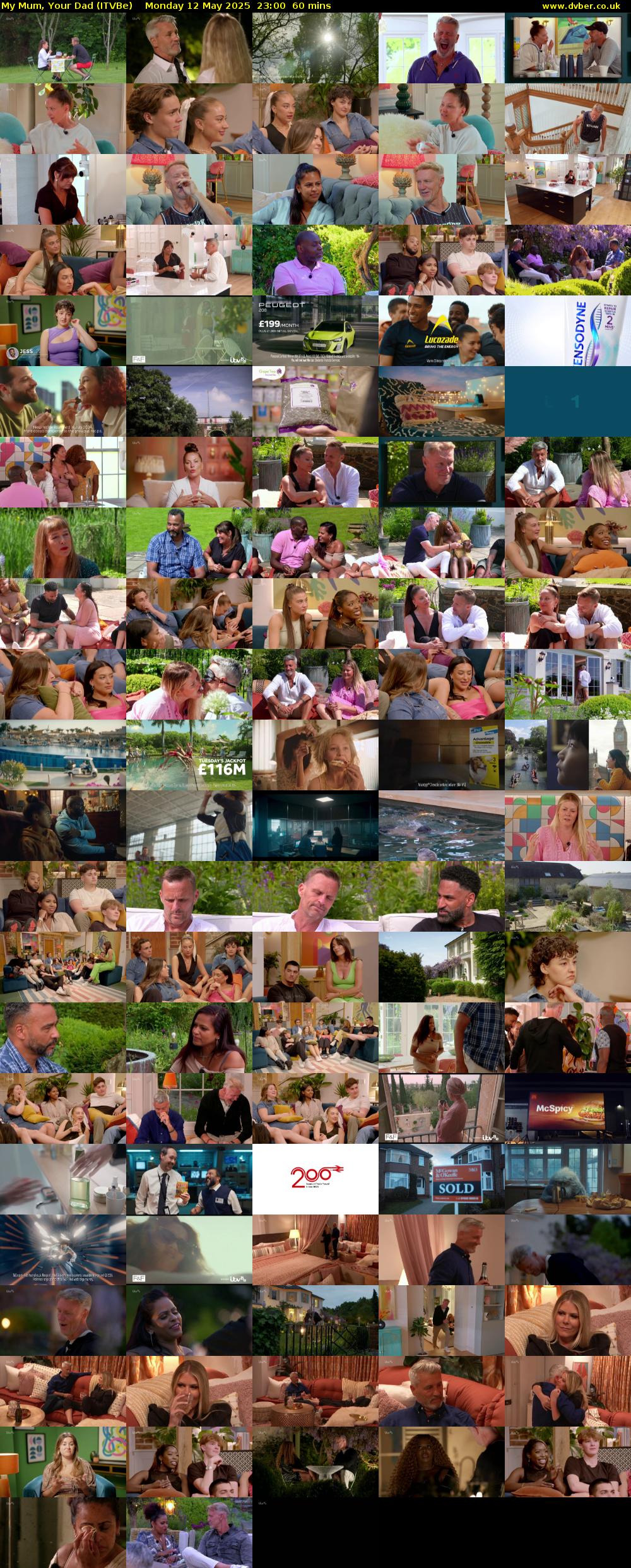 My Mum, Your Dad (ITVBe) Monday 12 May 2025 23:00 - 00:00